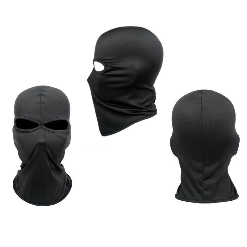 LFTH 2 หลุม Balaclava รถจักรยานยนต์ Face Mask Moto หมวกกันน็อกสกี Ne Full Face Mask Windproof Face S