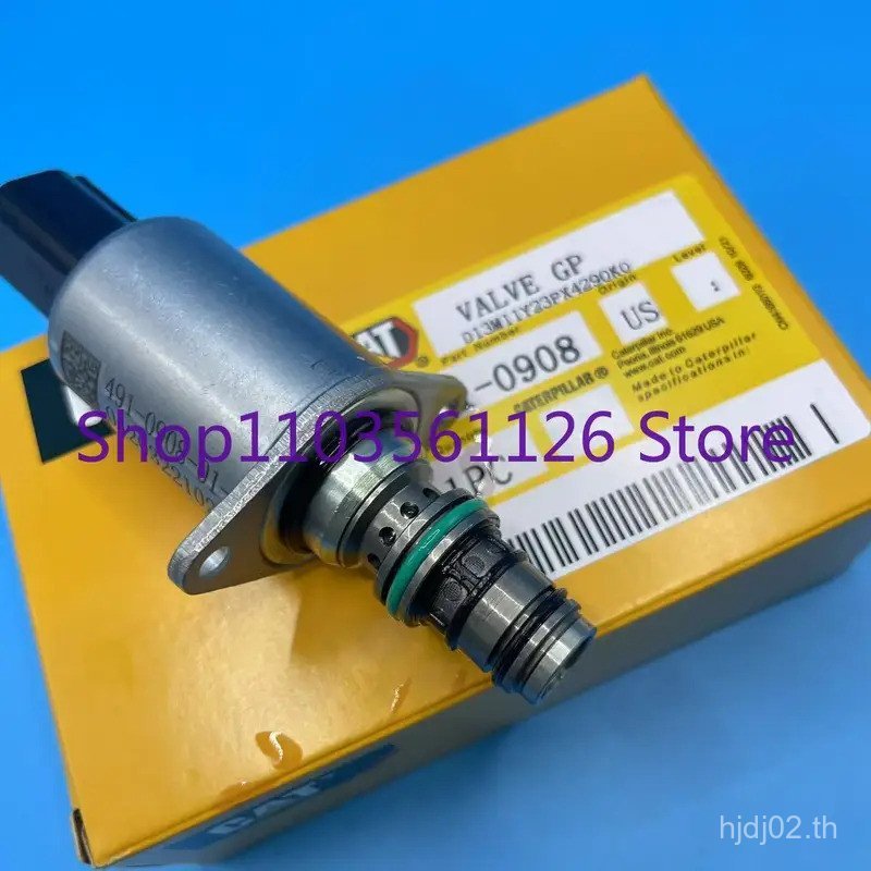 4910908 491-08908 Solenoid วาล์วสําหรับ C7.1 เครื่องยนต์ 320GC 326 330 345GC 349 552 340 352 MH3040 