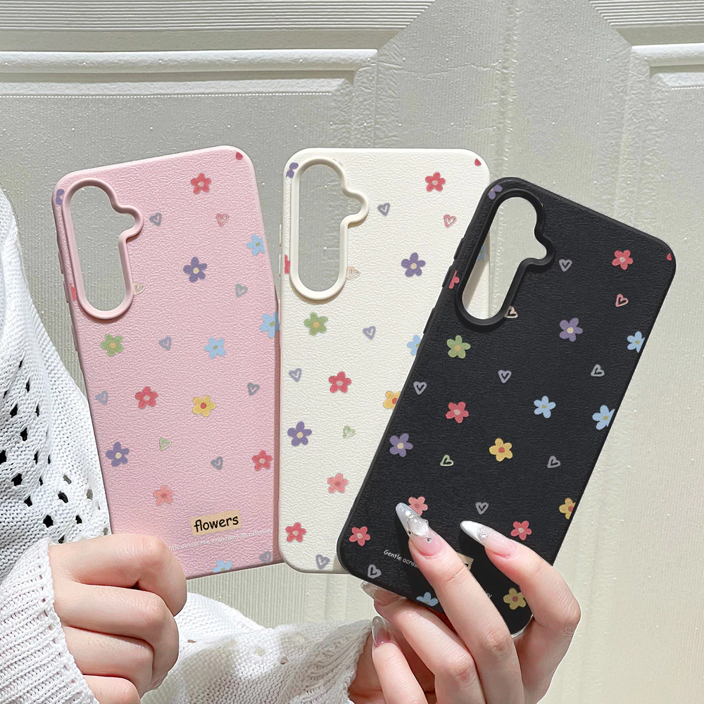 เคส For Samsung A56 A07 A55 A16 A05S A17 A15 A54 S24 FE A36 A06 A35 S25 S26 Ultra A34 A26 A53 S23 Ultra สติกเกอร์แมว