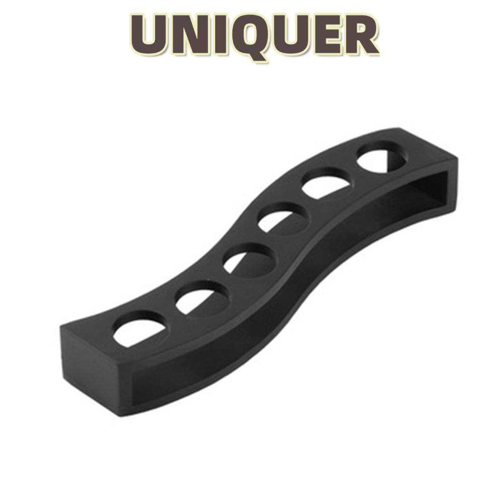 LAKAMLK Shot Glass Holder, Bamboo ใช้งานง่าย Shot Glass Tray, ใช้งานได้จริง 6 Slots Multipurpose Sho