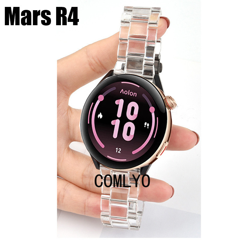 สําหรับ Aolon Mars R4 สายนาฬิกาอัจฉริยะ PC สายรัดพลาสติกแบบปรับได้สําหรับผู้หญิงผู้ชาย