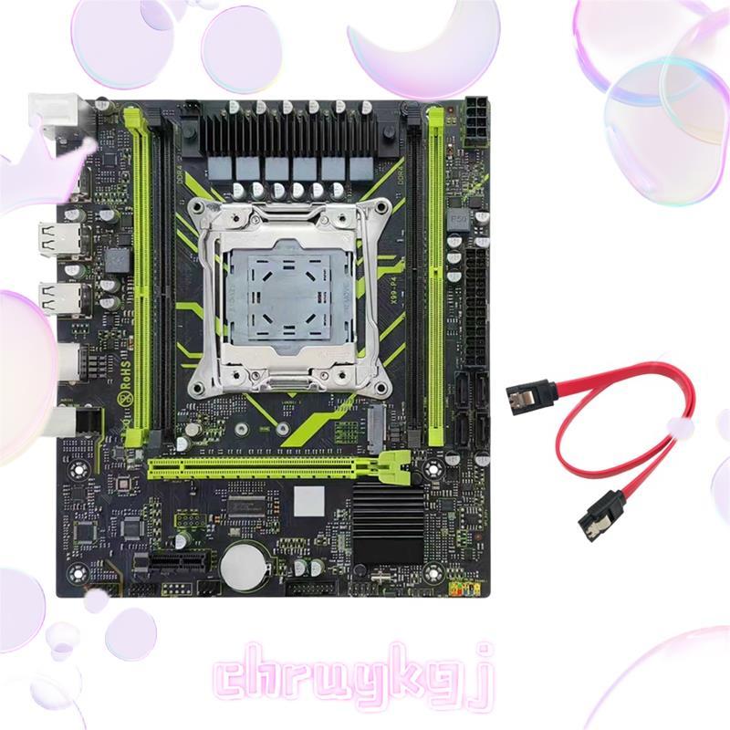X99 DDR4 เมนบอร์ด LGA2011 X99 P4 H55 ชิปเซ็ต Gigabit Ethernet X99 เมนบอร์ดสําหรับเล่นเกม M.2 NVME/NG