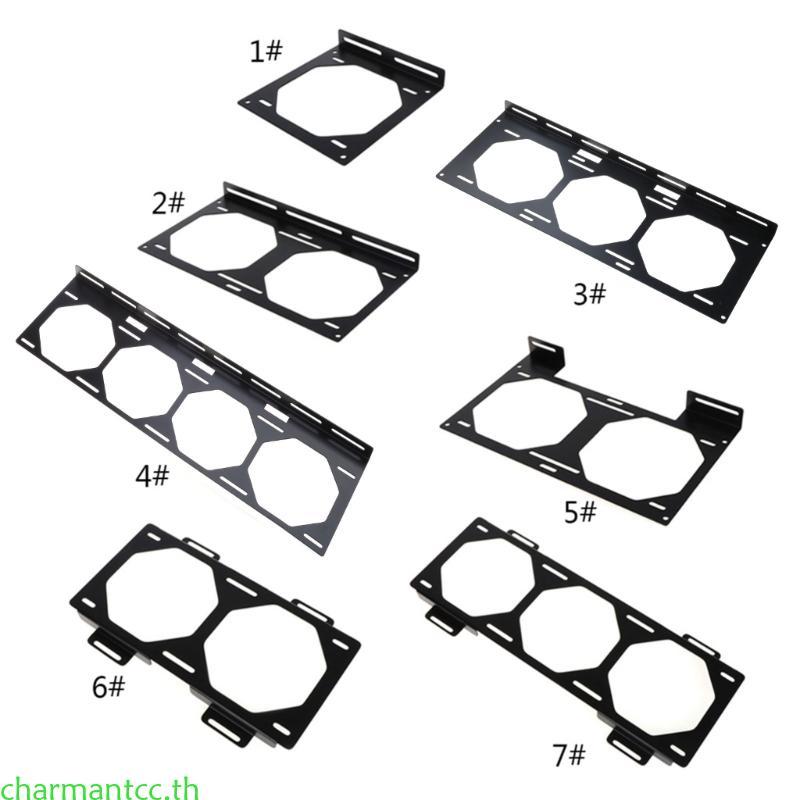 Charmantcc Fan Bracket Water Cooling Fan Holder คอมพิวเตอร์ภายนอกสําหรับเคสฮีทซิงค์ Gadget