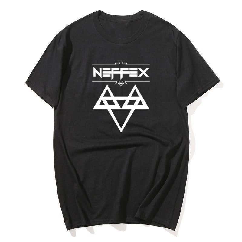เสื้อยืดผู้หญิง Unisex tees top Men NEFFEX 2 โลโก้สีขาวเสื้อผ้าบุรุษใหม่ใน tops & tees แขนสั้น heavy