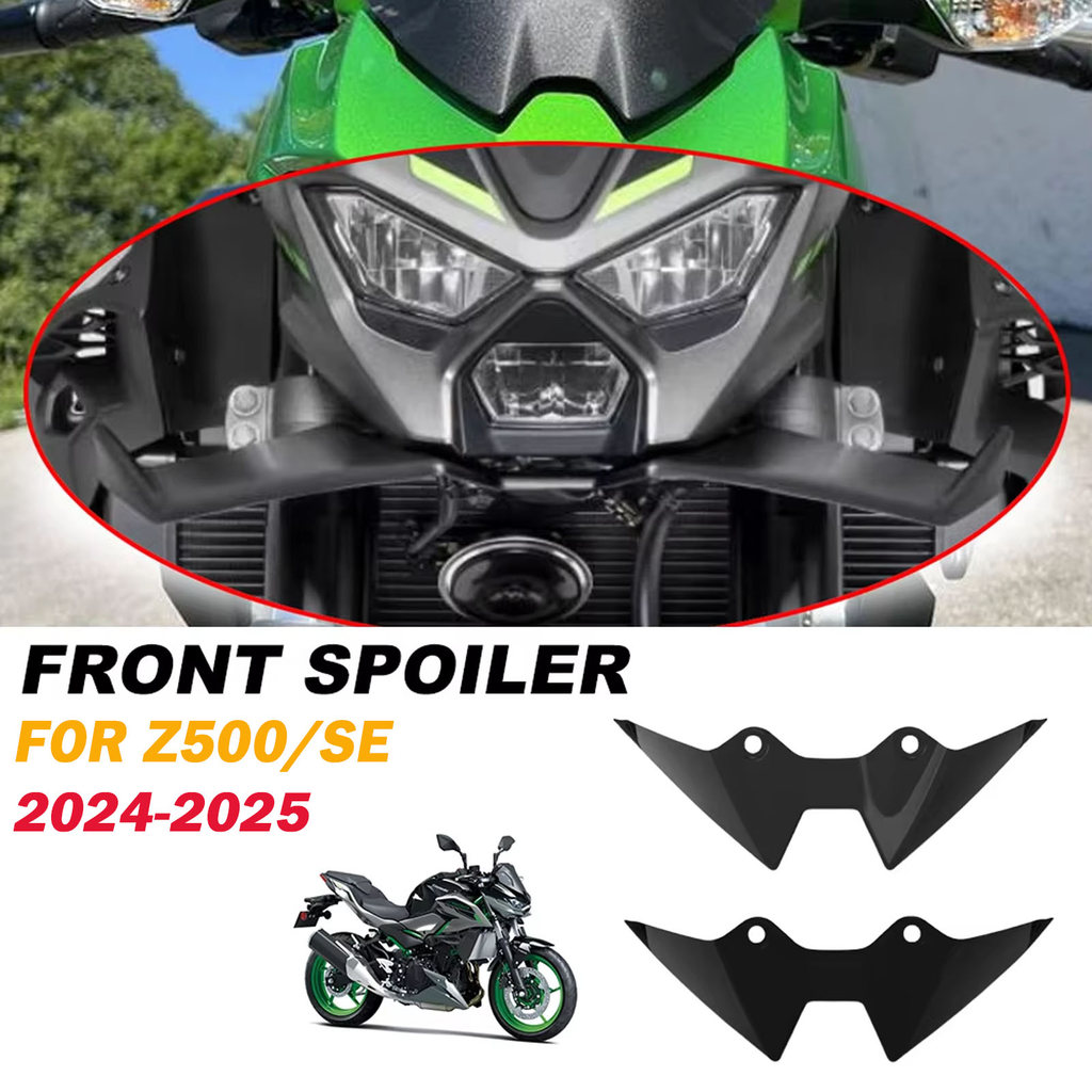 สําหรับ KAWASAKI Z500 Z 500 SE 2024 2025 Windproof Wing Cover Kit Conical Aerodynamics Fairinglet Z5