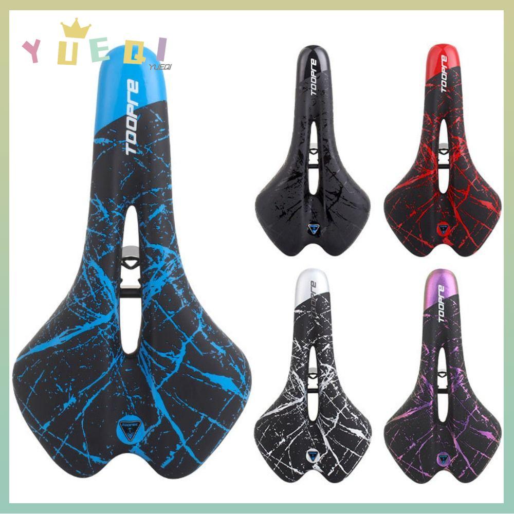 เบาะนั่ง MTB หนัง PU นุ่มและเจล ให้ความสะดวกสบายสำหรับการปั่นจักรยาน