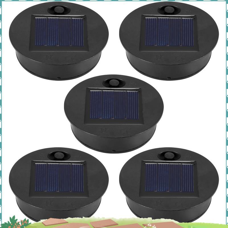 ชุดเปลี่ยนไฟโซลาร์ 5 ชิ้น, 7 Lumen LED สีขาวอุ่น ทนน้ำได้