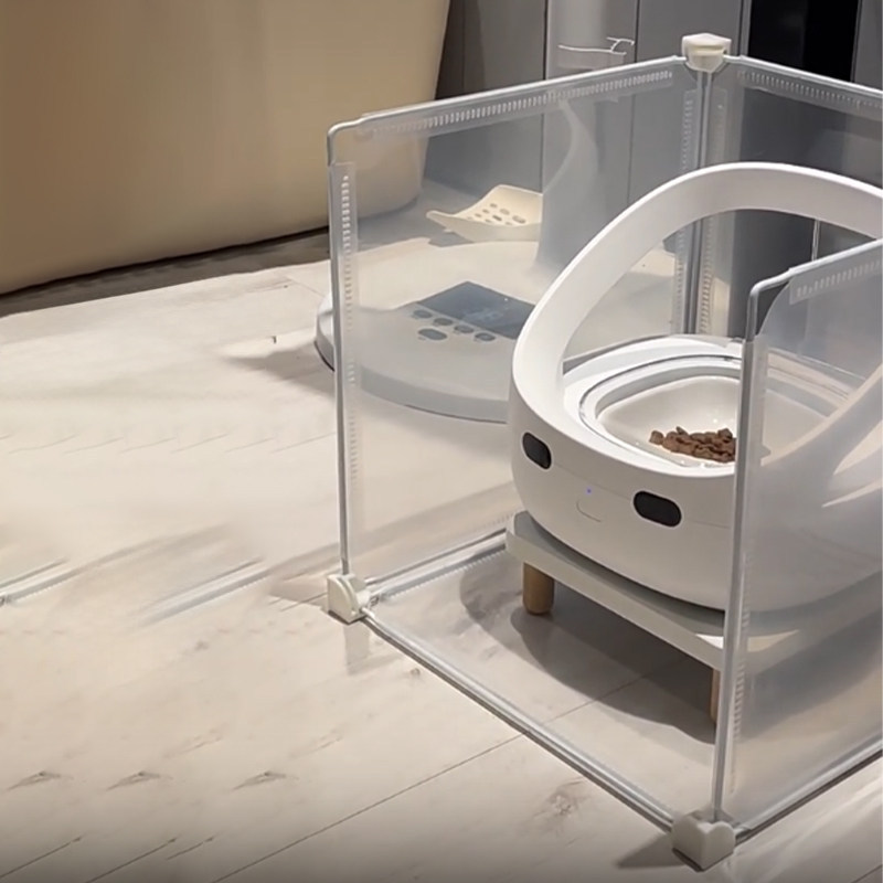 ((อุปกรณ์เสริม Daquan) Petoneer Petoneer Pet Smart Pet Feeder Cat อาหารสุนัขให้อาหารอาหารช้าชามปากลึก