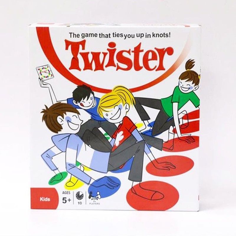 เกมกระดาน Twister Body Twister ของเล่น Interactive กลางแจ้งเกมพ่อแม่และลูก Mat Twister L