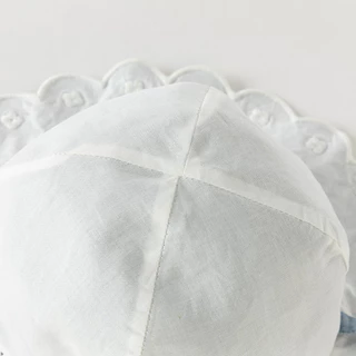 Dave Bella หมวกกันแดด บักเก็ต เด็กหญิง 100% cotton แต่งโบว์ หมวกน่ารัก ยีนส์ ฤดูร้อน DB2261712