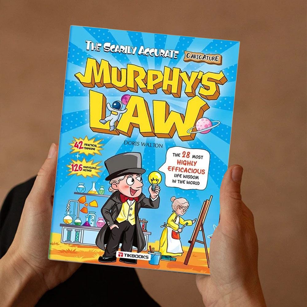 Murphy's Law Learning Book Educational Comic Book For Kids 8-12 Years Old