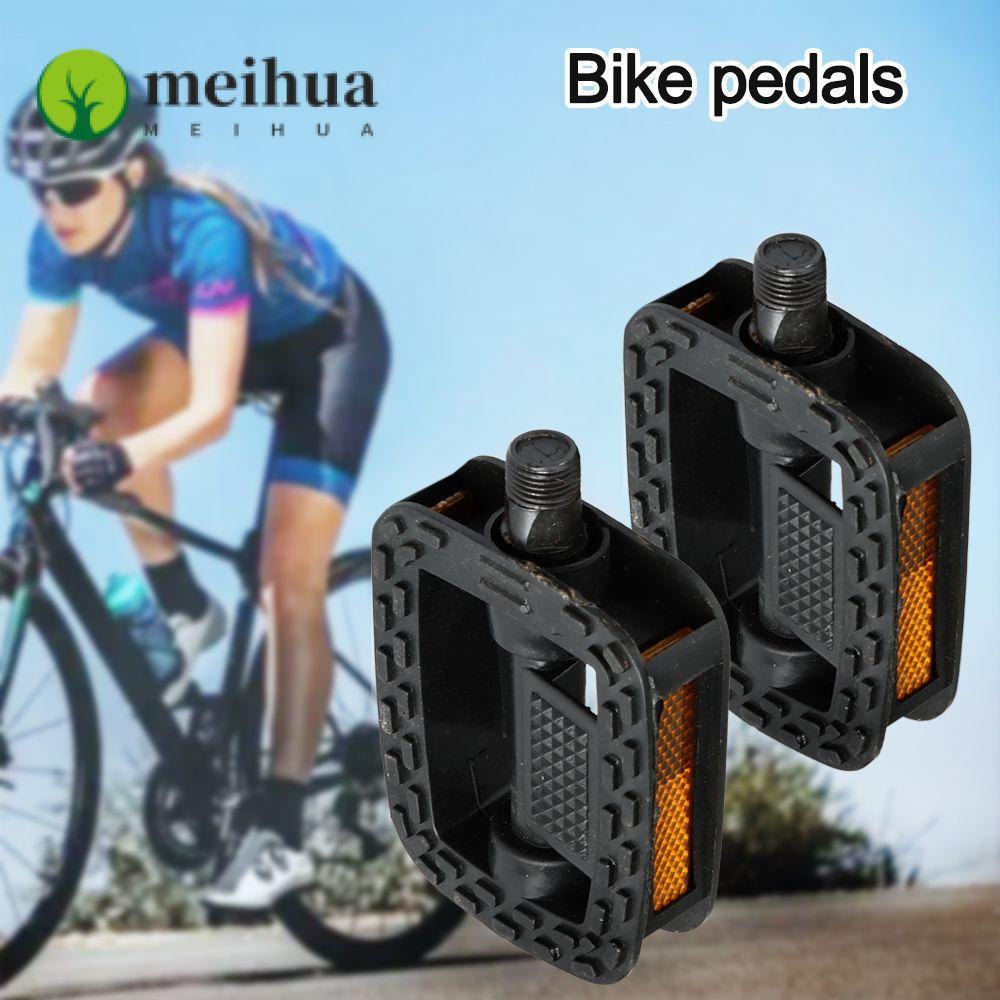 Meihua 1 คู่ E-bike บันไดพับ Convien อุปกรณ์ปั่นจักรยานอะไหล่สกู๊ตเตอร์กันลื่น
