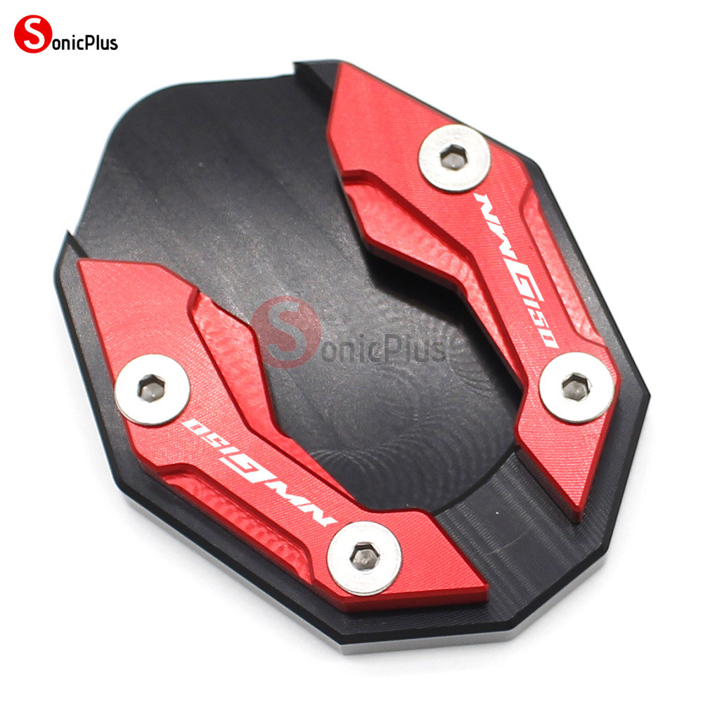 สําหรับ Honda NWG150 NWG 150 2025 อุปกรณ์เสริมรถจักรยานยนต์ CNC Kickstand ขาตั้ง Extension Pad โลโก้