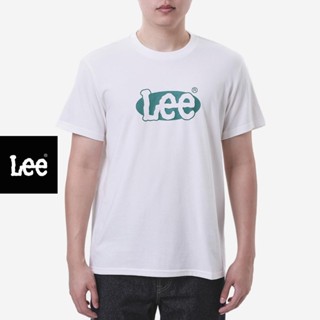 LEE เสื้อยืดแขนสั้นผู้ชาย รุ่น LE F125MTSSF07 สีครีม