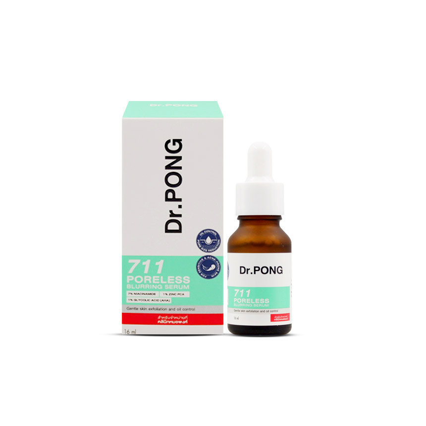 Dr.Pong 711 Poreless Blurring Serum ขวด 16 ml