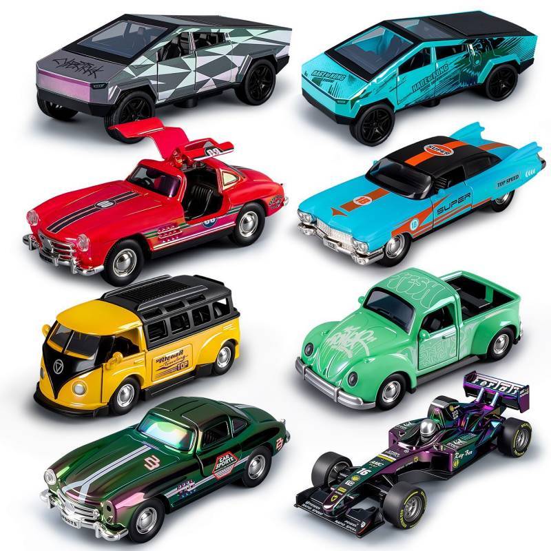 Alloy Car Toy Boy Toy Car Model Children's Power Control Car Sports Car Racing Car Decoration OQSe
