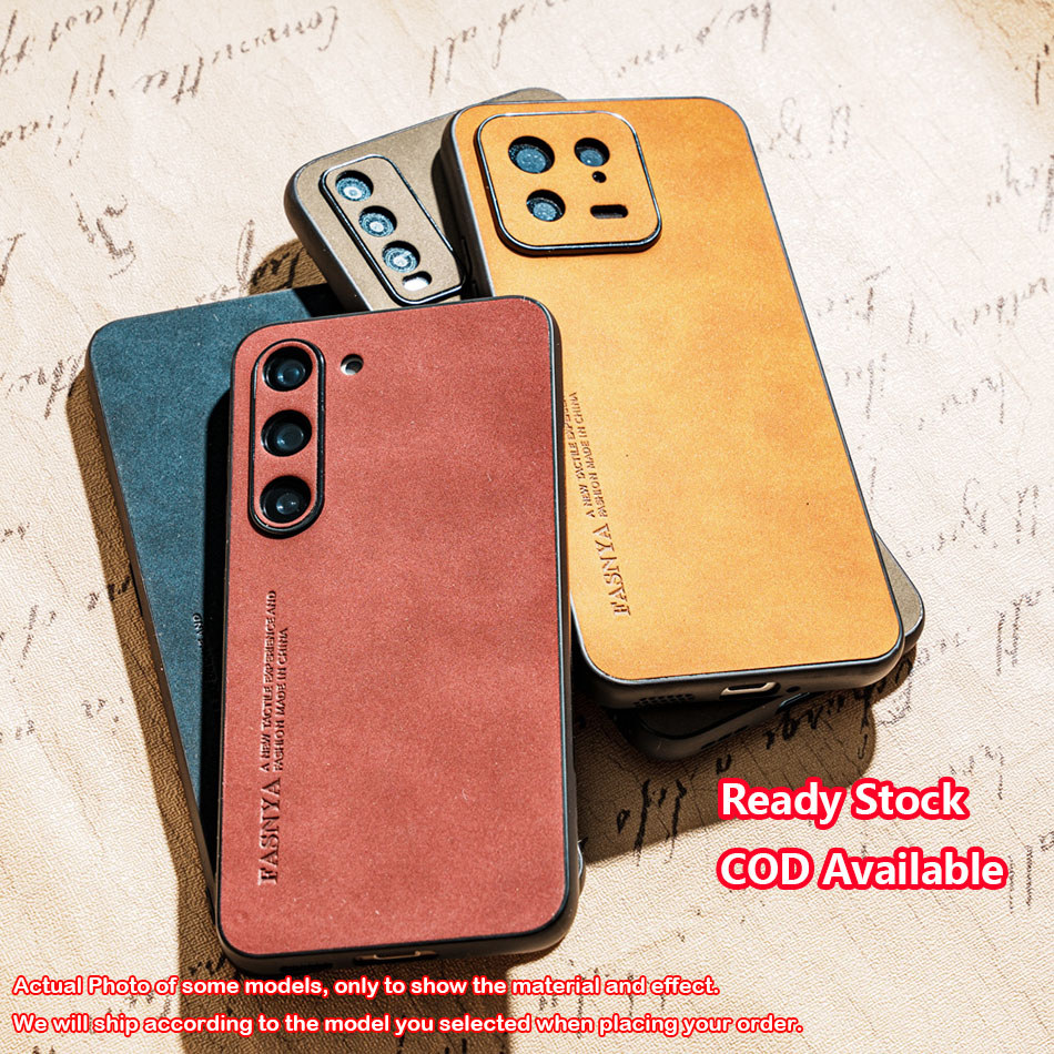 Skin-sensation สําหรับ Vivo Y52 Y72 5G Y75s Y53s V2041 V2111A V2058 Elegance Retro หนังเคสโทรศัพท์ลื่น Sweatproof ฝาครอบสีอ่อน slim กันกระแทก - รูปที่ 2