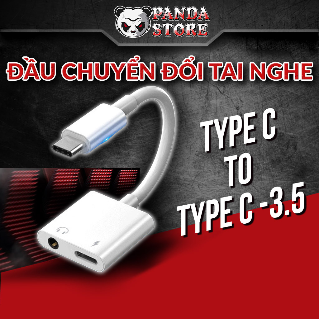 สาย Type C ถึง 3.5 มม. + Type C พร้อม DAC แจ็ค Type C รองรับไมโครโฟนเพื่อฟังเพลงและการโทรสําหรับโทรศ