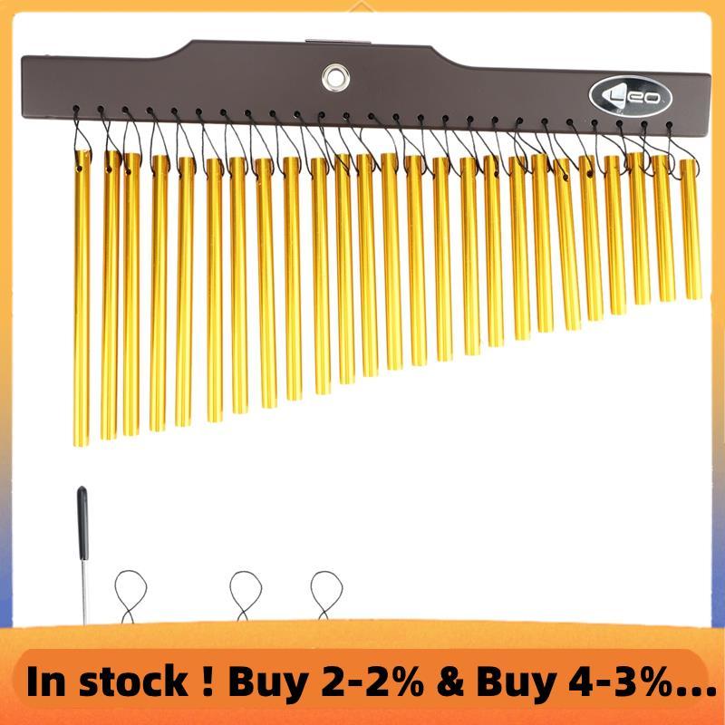 25-Tone Wind CHIME ตาราง Top Bar Chimes บาร์เดี่ยว-Row เครื่องดนตรีเครื่องกระทบเด็กผู้ใหญ่ CHIME