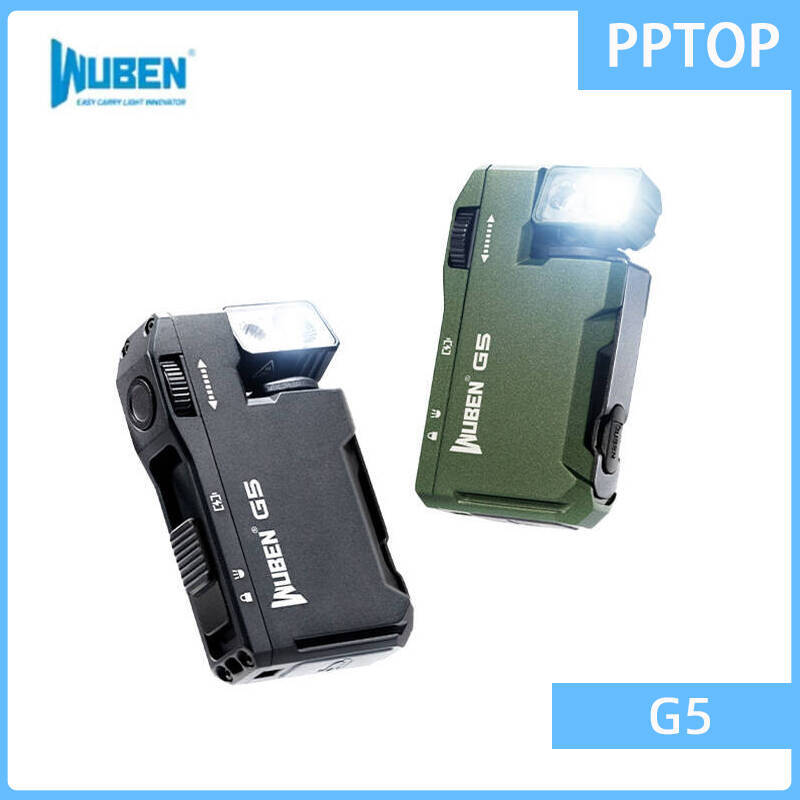 WUBEN G5 ไฟพกพาแบบมีแม่เหล็ก ทนทานต่อน้ำและใช้งานกลางแจ้ง