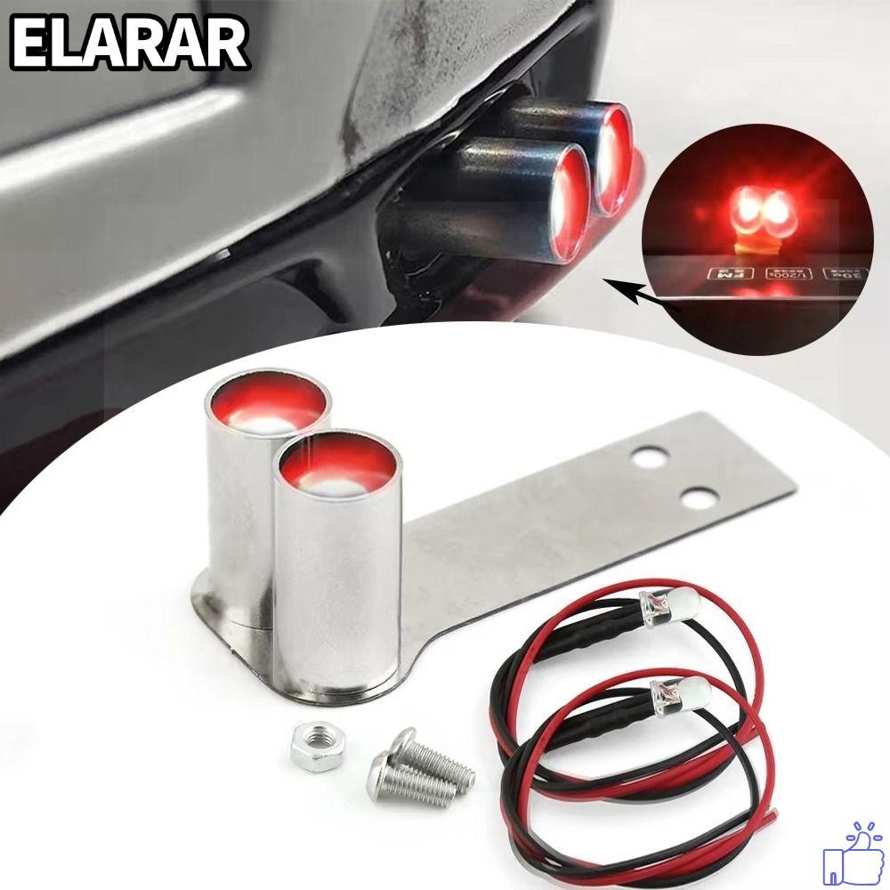 เอลรา‌R ท่อไอเสียโลหะคอหาง, รุ่นการปรับเปลี่ยนรถสแตนเลสรุ่นรถจําลองท่อไอเสีย, พร้อมไฟ LED สําหรับ Re