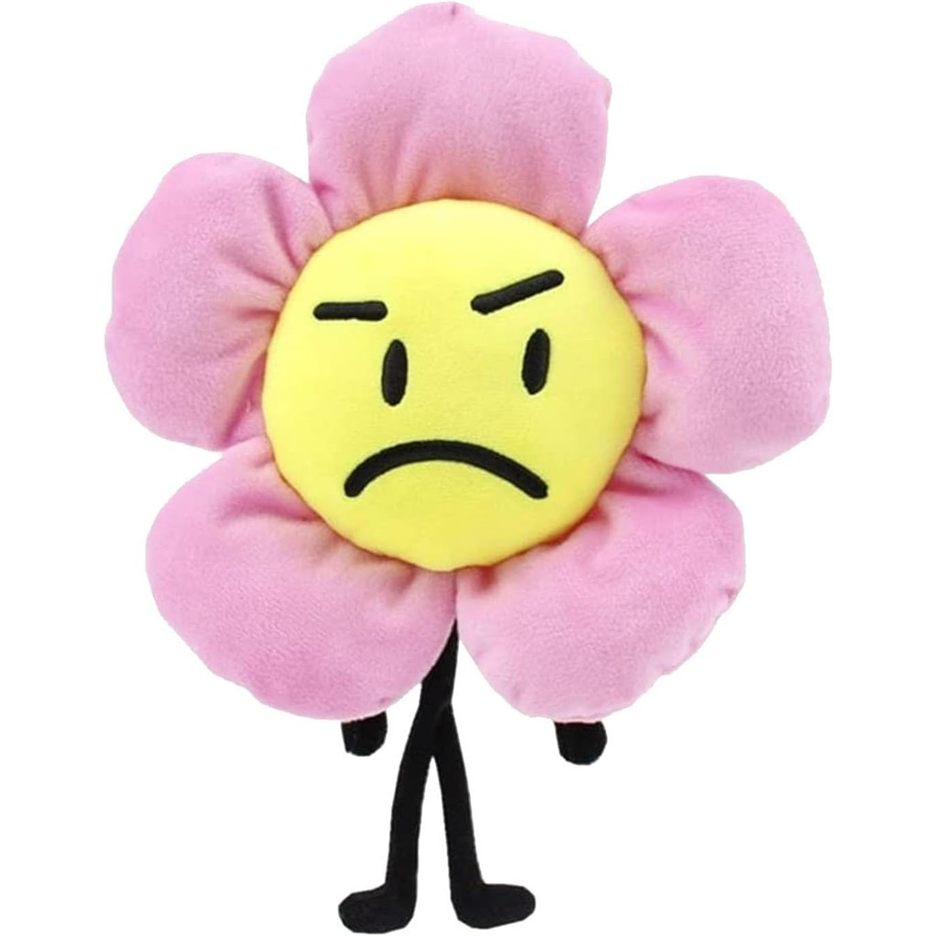 BFDI Plush,Soft Bfdi ของเล่นตุ๊กตาตุ๊กตาหมอน,เหมาะสําหรับทีวีแสดงแฟนฤดูหนาวบ้านโซฟาตกแต่ง (ดอกไม้)