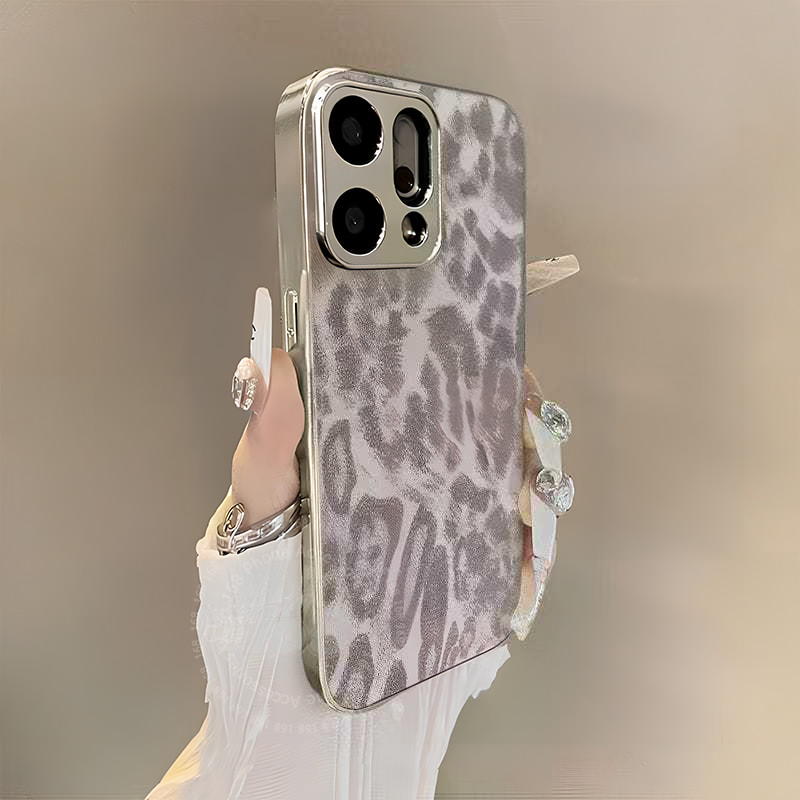 เคส OPPO Reno 14 5G เคส OPPO Reno 14 Pro 5G เคสลายเสือดาวแฟชั่น กันกระแทก ลายเสือดาวชุบไฟฟ้า หรูหราสำหรับผู้หญิง นักเรียน และสาวๆ