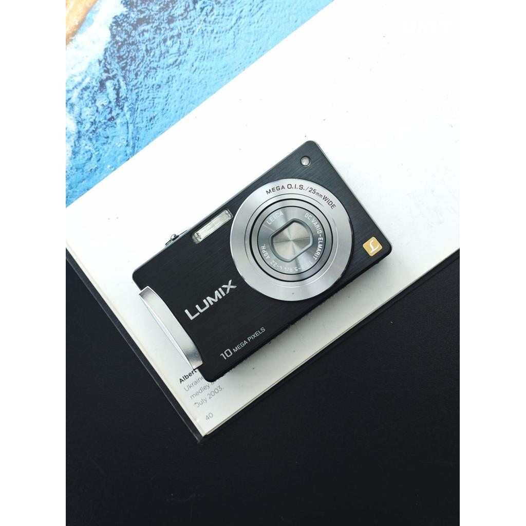 Used Panasonic Lumix DMC-FX500 black Digital Camera [JPN only, with box](มือสอง)