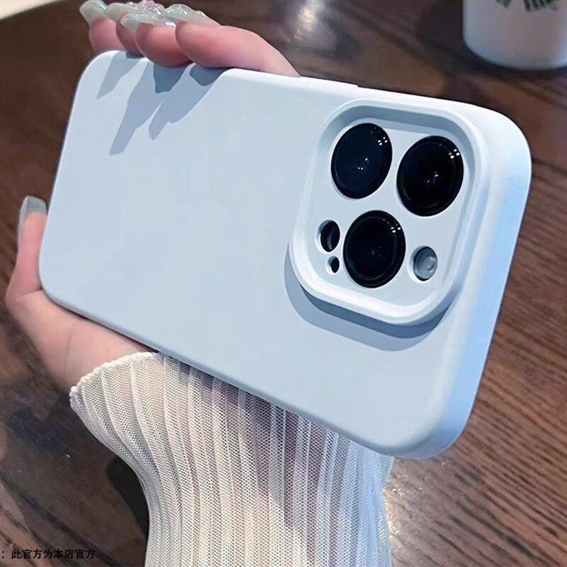 ของเหลวที่เรียบง่ายเหมาะสําหรับ Apple 17promax เคสโทรศัพท์ IPHONE16pro15 Huawei pura80 + mate70/60/5