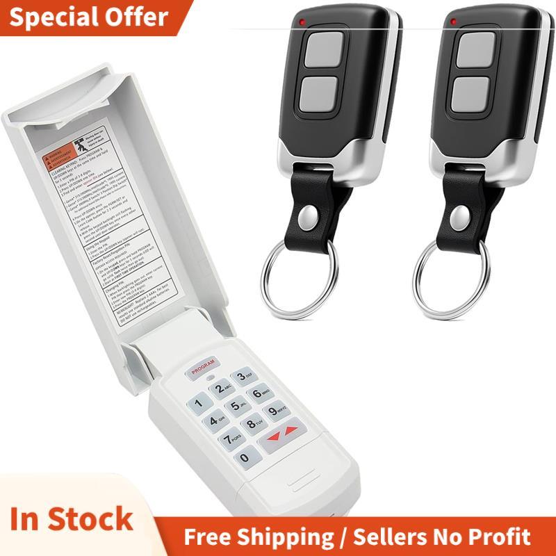 รีโมทคอนโทรลและปุ่มกดสําหรับ Genie/สําหรับรุ่น G3T-R -R O3T-BX -BX สําหรับที่เปิดประตูโรงรถเหนือศีรษ