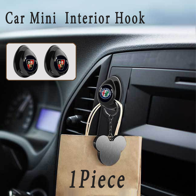 Roewe ตะขอรถเหนียวตะขอเก็บของขนาดเล็กรถแดชบอร์ดด้านหลังตะขอเหมาะสำหรับ Roewe ei5 i5