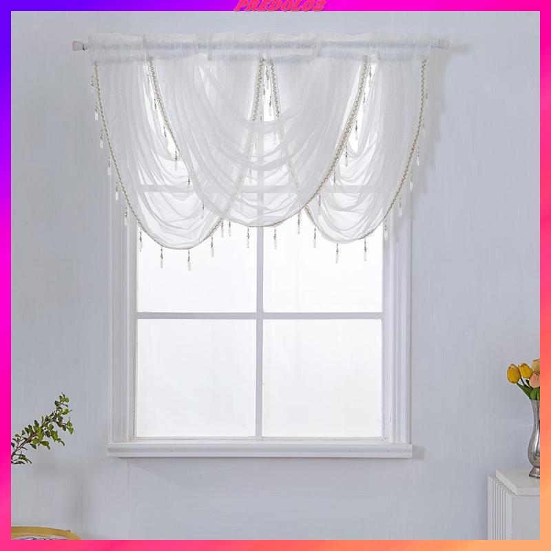 [Predolo2] Voile Scarf Valance & (57 X