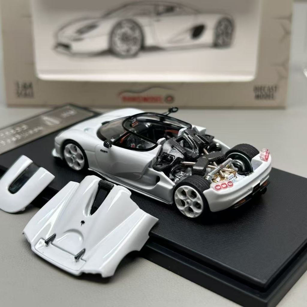 Rhino Model-RM 1/64 Koenigsegg CC850 รถDiecastรถรุ่นจําลองDiecastรถเด็กและเด็กคอลเลกชันตกแต่งของเล่น