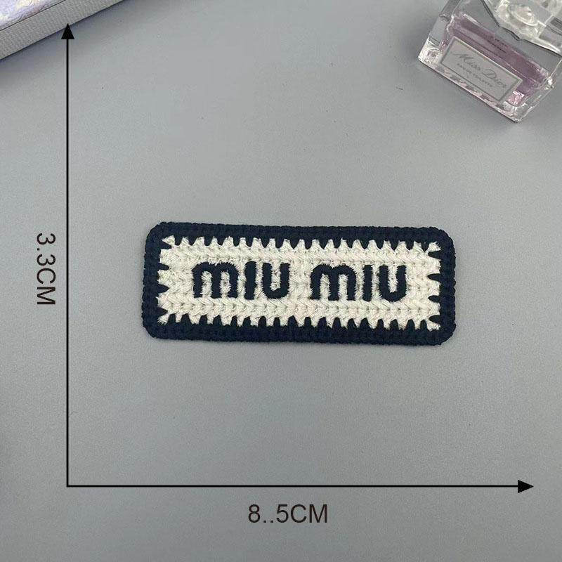 JUAmiu Home Mother Knitted Fabric Label Black and White Fabric Patch Sewing Handmade No Adhesive12U