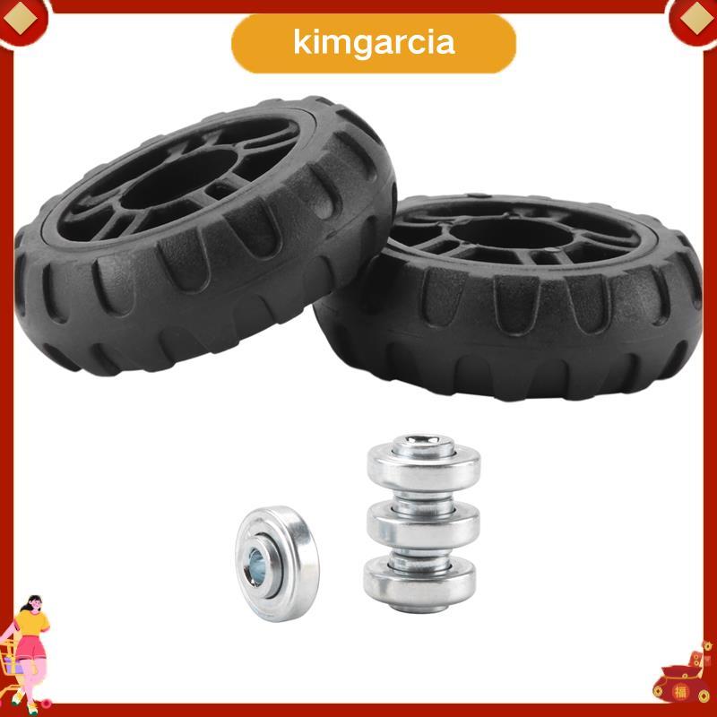 kimgarcia ล้อกระเป๋าเดินทาง 1 คู่กระเป๋าเดินทางอะไหล่ล้อเพลา Deluxe Repair Deluxe Repair Deluxe Repa