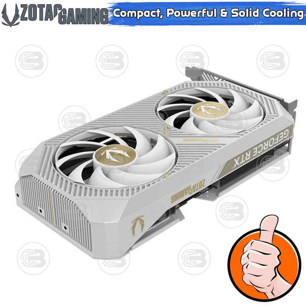 [CoolBlasterThai] ZOTAC GAMING GeForce RTX 5060 Ti 16GB Twin Edge OC White Edition GDDR7 (3Y)