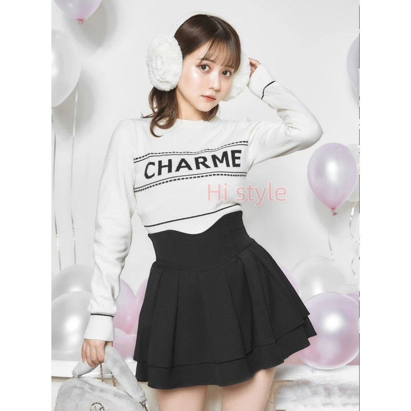 Michell macaron Jirai kei Lizlisa dupes laceA กระโปรงสั้น