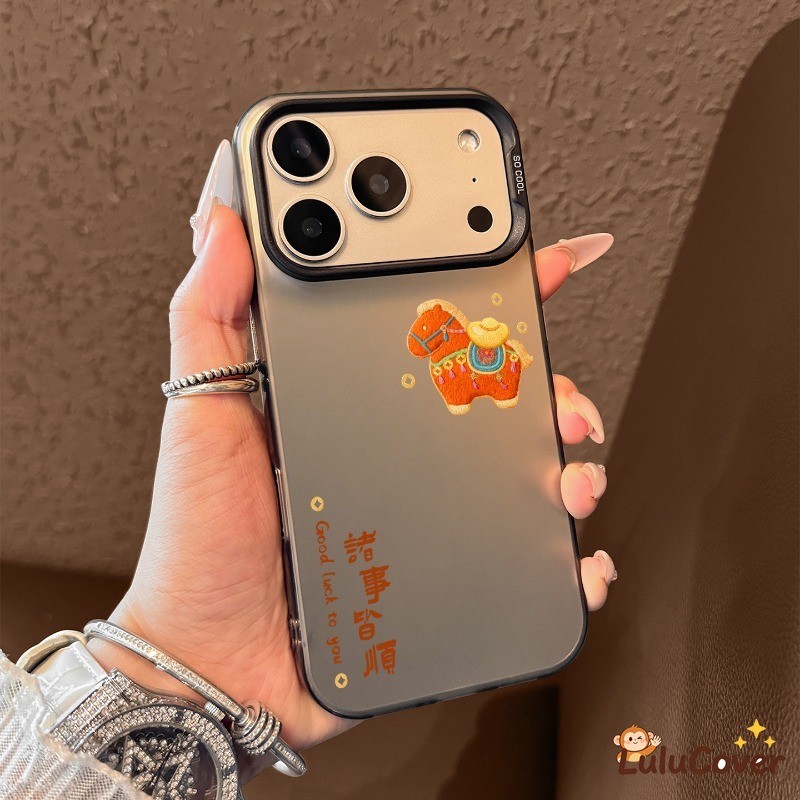 สีส้ม Pony สําหรับ Realme C75 C75X C67 C65 C55 C35 C33 C30s C25s C25Y C21Y C20A C17 7i C15 C12 Q5 กร