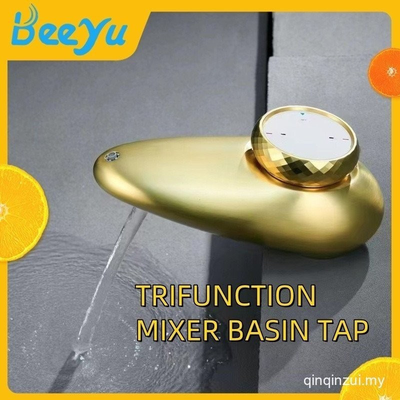 BEEYU BATHROOM FAUCET BRASS PILLAR BASIN ร้อนและเย็น TAP S5SU P0LY O9CJ 19HM