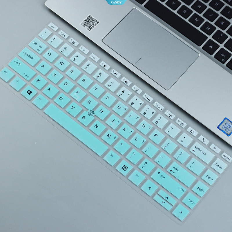 ผิวปุ่มกดซิลิโคนแบบเต็มฝาครอบสําหรับรุ่น HP EliteBook ขนาด 14 นิ้ว (745 G5/G4, 840 G5/G6) [ZK]