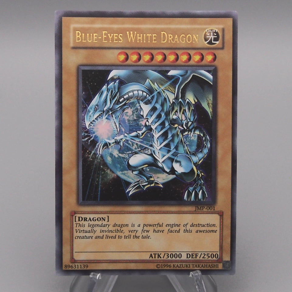 YuGiOh Blue Eyes White Dragon Ultra JMP-001 Shonen Jump Promo NM-EX English t533