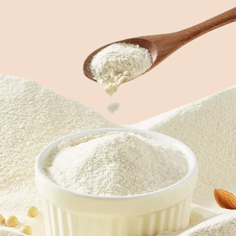 อัลมอนด์เจ็ดเครื่องดื่มสีขาวเครื่องดื่มแข็งผงทันทีอาหารทดแทนผงอาหารเช้าชงเครื่องดื่มอัลมอนด์เจ็ดเครื่องดื่มสีขาวพร้อมสต็อกขายส่ง อีปู