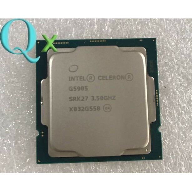 Upgrade CPU Celeron G5905 LGA 1200 โปรเซสเซอร์ CPU Comet Lake Dual-Core 3.5Ghz UHD 610