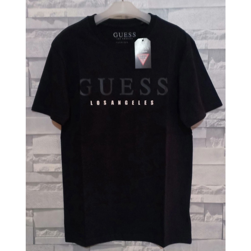 GUESS LA Soft Premium Cotton T-Shirt 100%