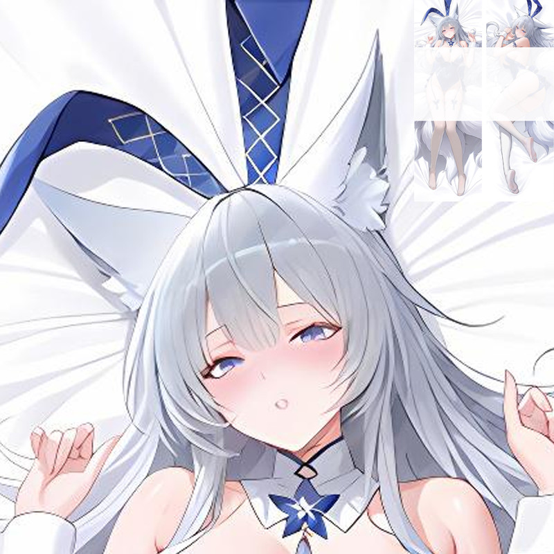 Azur Lane Shinano Dakimakura ชาย Otaku หมอนปลอกโยนเบาะ