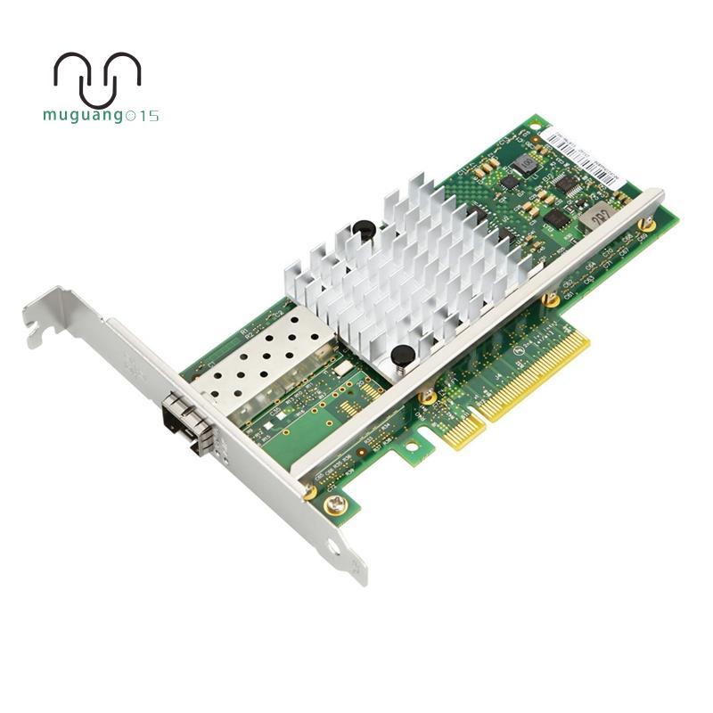 [ขาย M5]10Gbps X520-DA1 อะแดปเตอร์เซิร์ฟเวอร์อีเธอร์เน็ตไฟเบอร์, การ์ดเครือข่าย PCIE X8 สําหรับ 7/8/