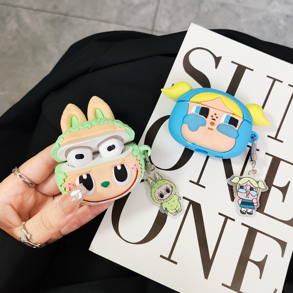 【 บู้เขียว 】สำหรับ Airpods1/2/3 TWS i9s/i11/i12/i13(ใช้ด้วยกัน) i12 ใช้ด้วยกัน ลายสวยมาก สำหรับ Airp