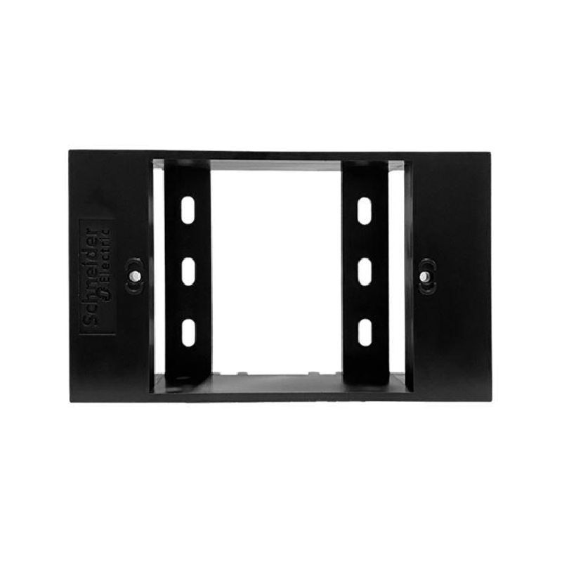 SCHNEIDER กล่องลอย BOX 2x4 AVATARON A สีดำ