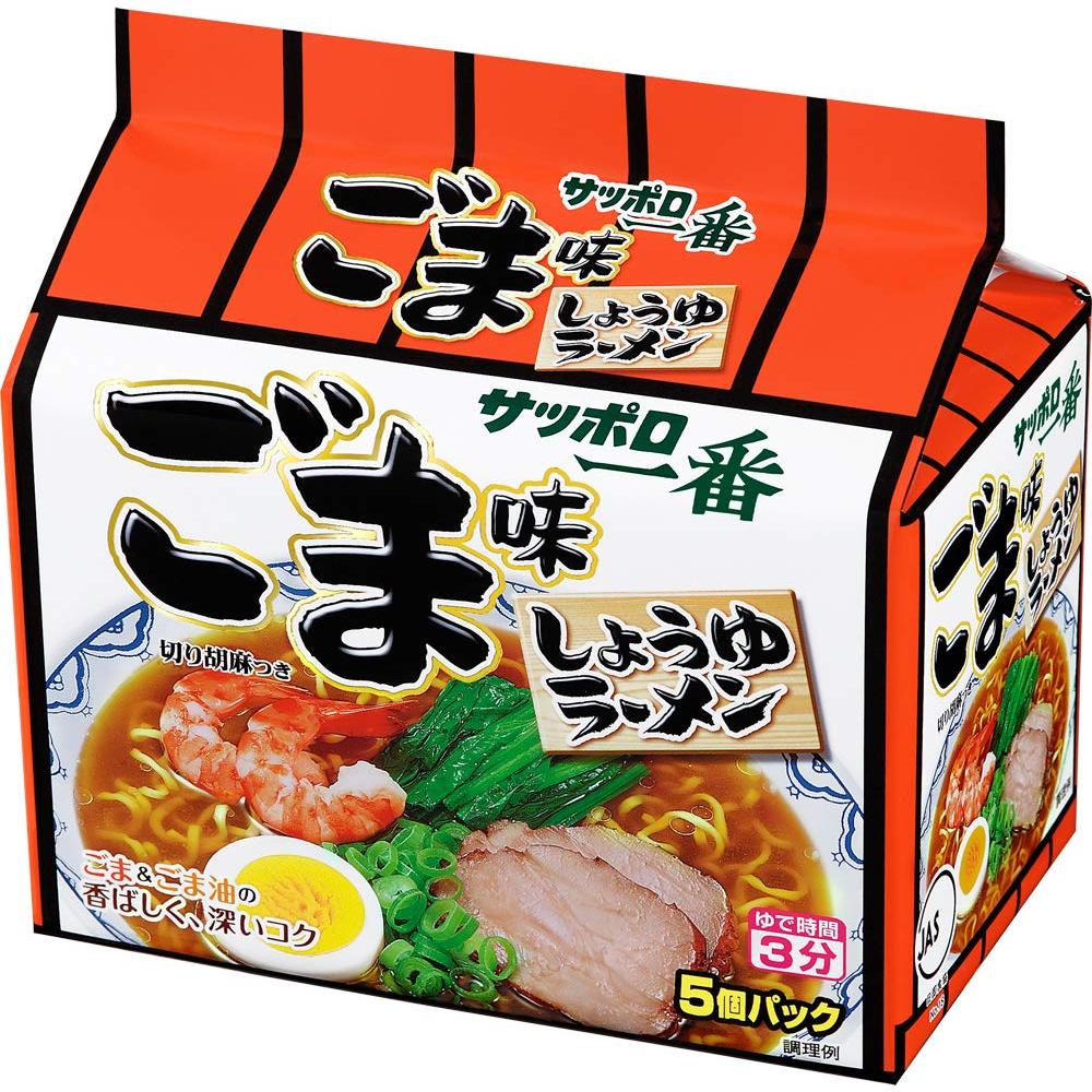 Sapporo Ichiban Sesame Flavor Ramen 5-pack × 6[Direct from JAPAN]