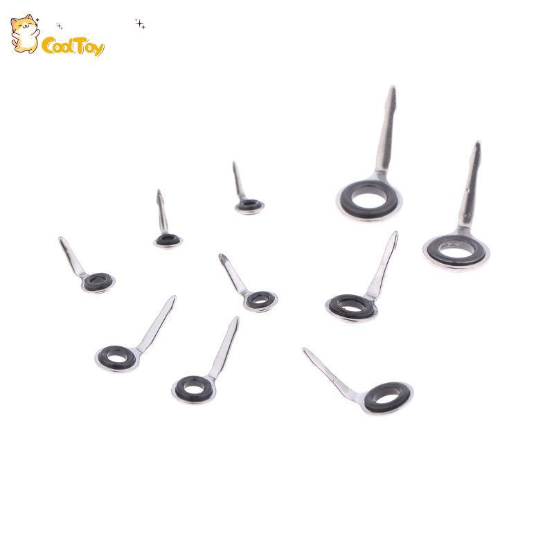 Cooltoy 20PCS MKG 1.0S 1.5S 2.0S 3.0S Miniature Guide Series Non เซรามิคแหวนตกปลา Rod Repair Guides 